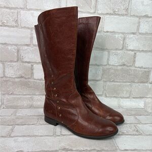 Born Amila Brown Leather Boot